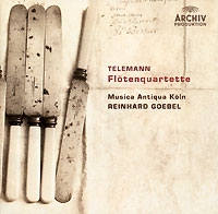 Telemann Flute Quartets Goebel артикул 1324e.